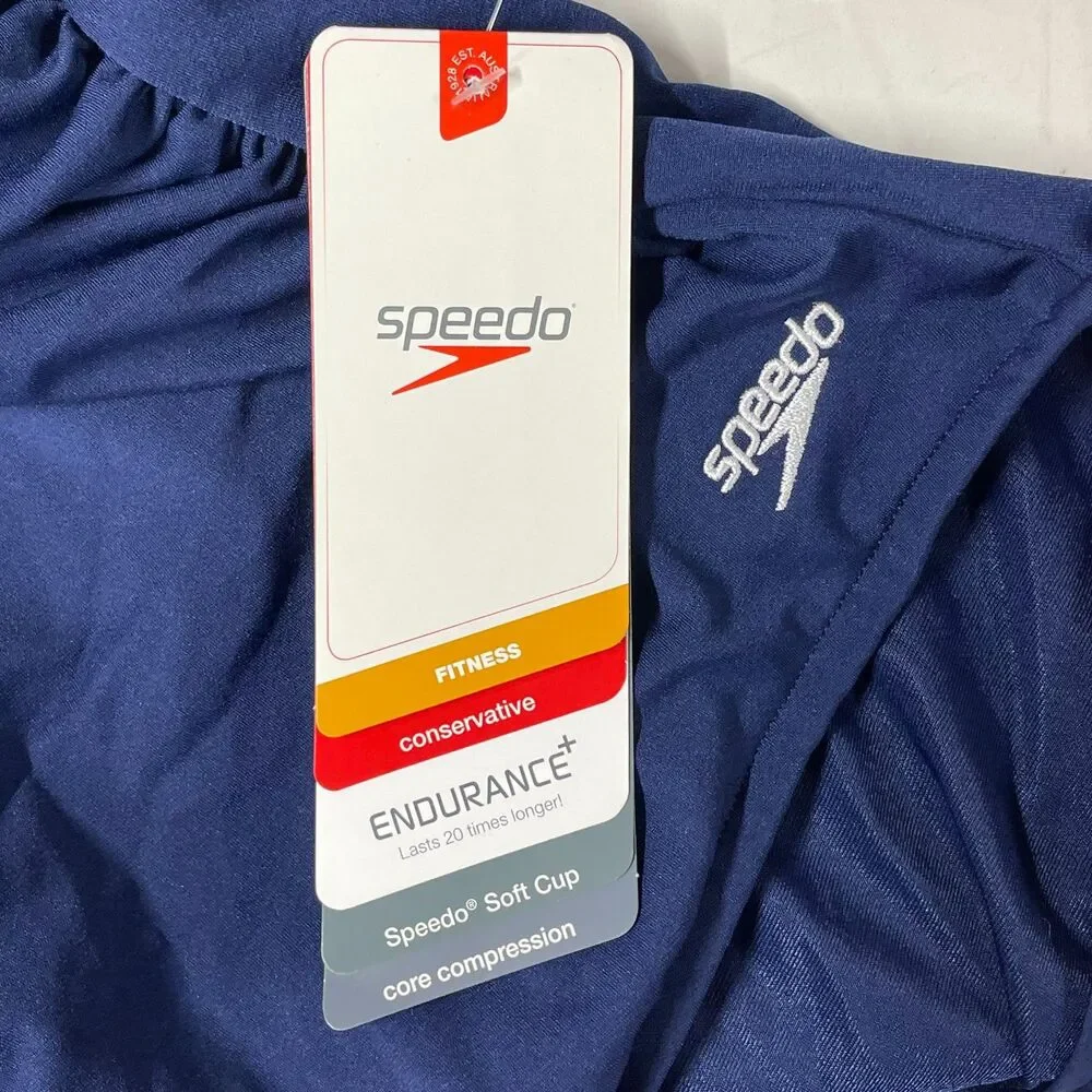 Speedo Endurance+ Core Compression One Piece Swimsuit Size 18 NWT